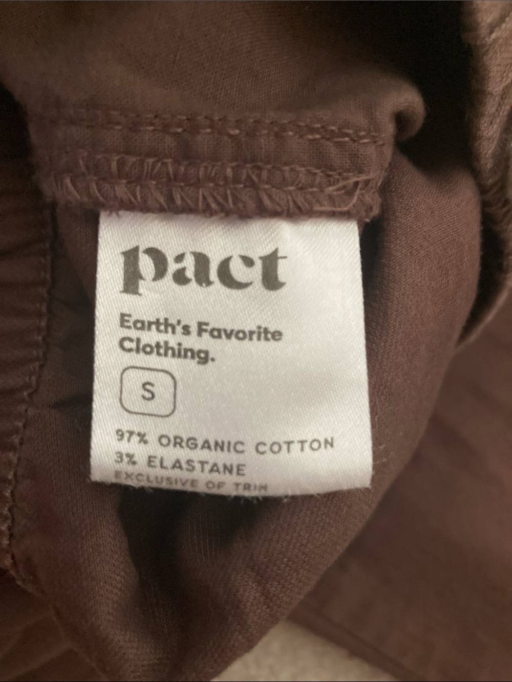 pact organic cotton pants - Picture 3 of 11